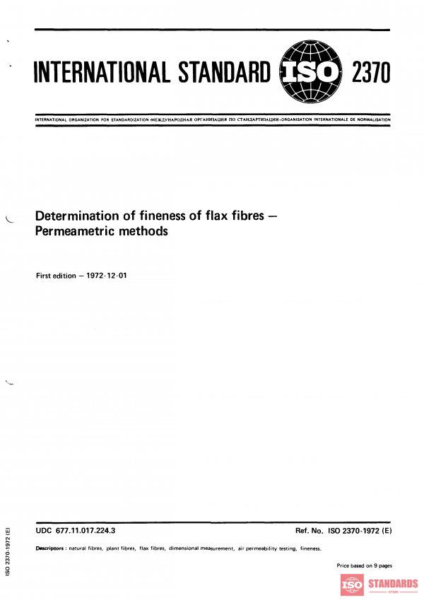 ISO 2370:1972 PDF