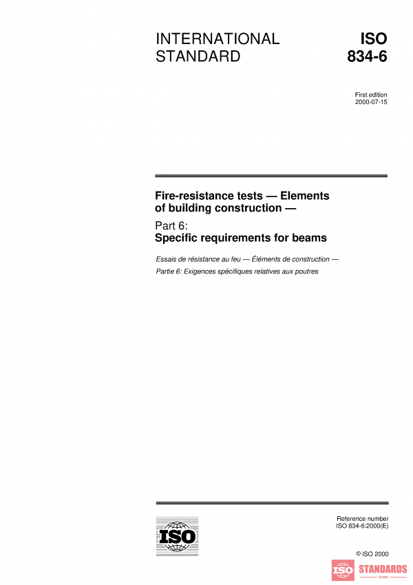 ISO 834-6:2000 PDF