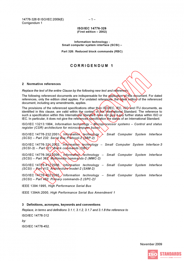 ISO/IEC 14776-326:2002/COR1:2009 PDF