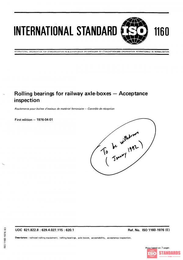 ISO 1160:1976 PDF