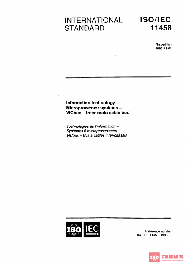 ISO/IEC 11458:1993 PDF