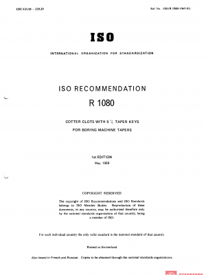 ISO/R 1080:1969 PDF