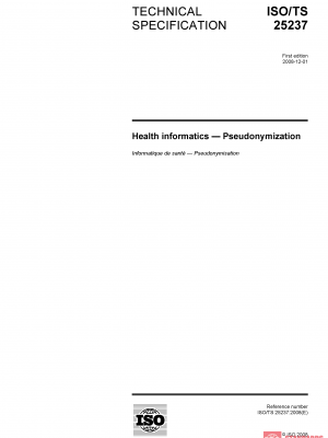 ISO/TS 25237:2008 PDF