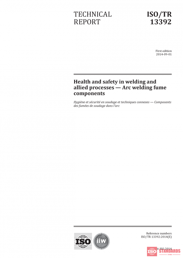 ISO/TR 13392:2014 PDF