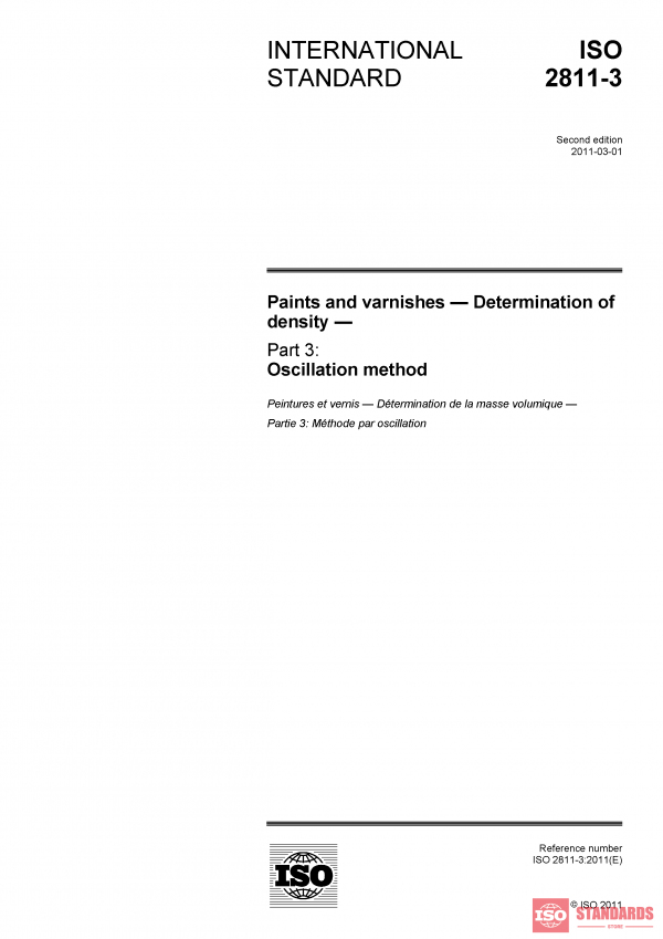 ISO 2811-3:2011 PDF