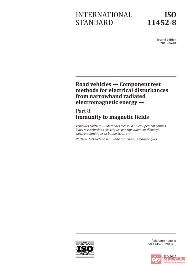 ISO 11452-8:2015 PDF