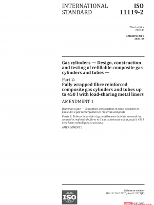 ISO 11119-2:2020/Amd 1:2023 PDF