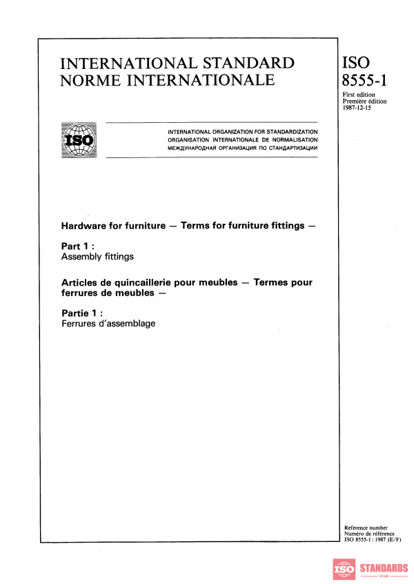 ISO 8555-1:1987 PDF