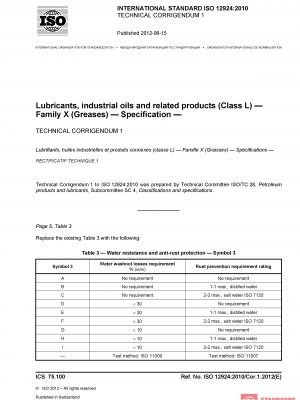 ISO 12924:2010/Cor 1:2012 PDF