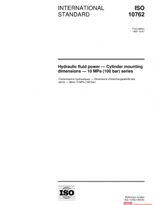 ISO 10762:1997 PDF