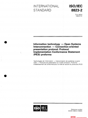 ISO/IEC 8823-2:1995 PDF