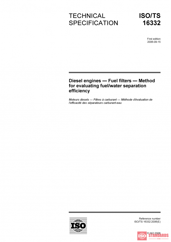 ISO/TS 16332:2006 PDF