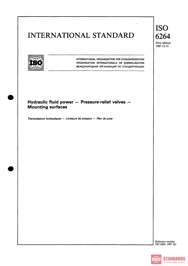ISO 6264:1987 PDF