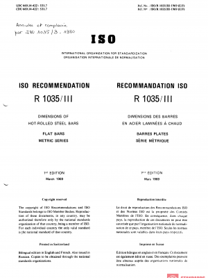 ISO/R 1035-3:1969 PDF