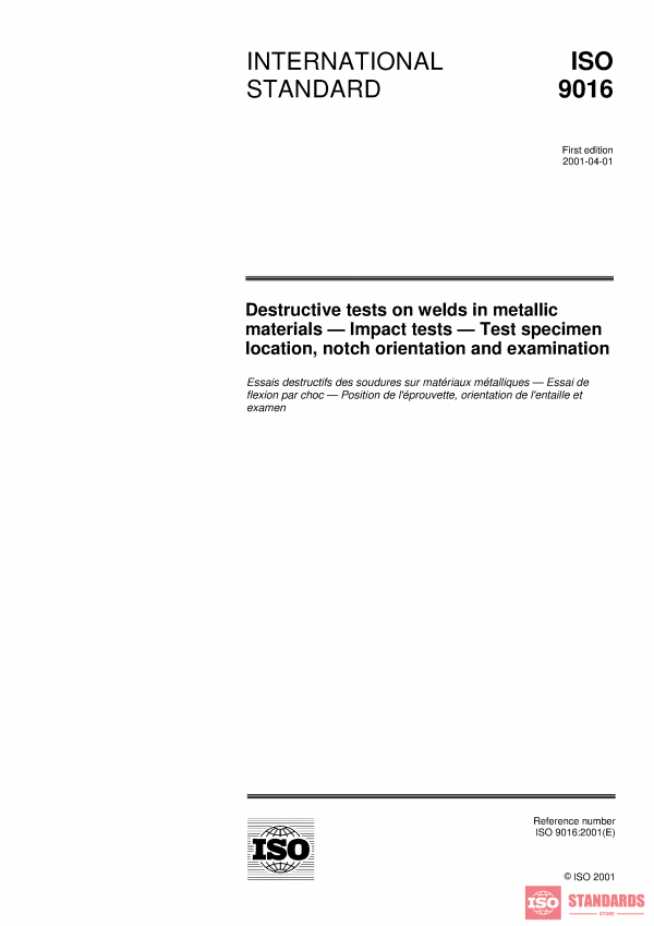ISO 9016:2001 PDF