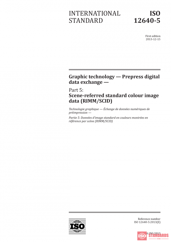 ISO 12640-5:2013 PDF