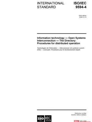 ISO/IEC 9594-4:2008 PDF