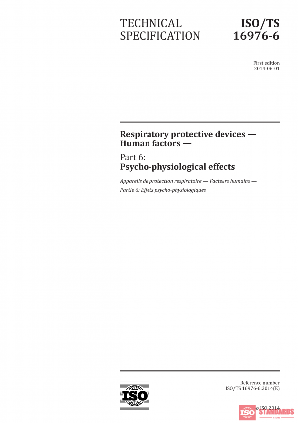 ISO/TS 16976-6:2014 PDF