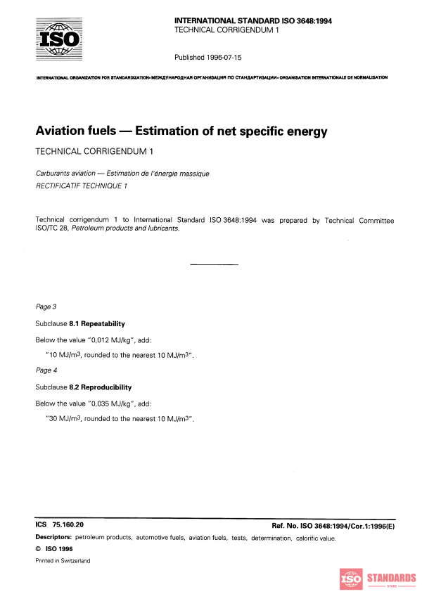 ISO 3648:1994/Cor 1:1996 PDF