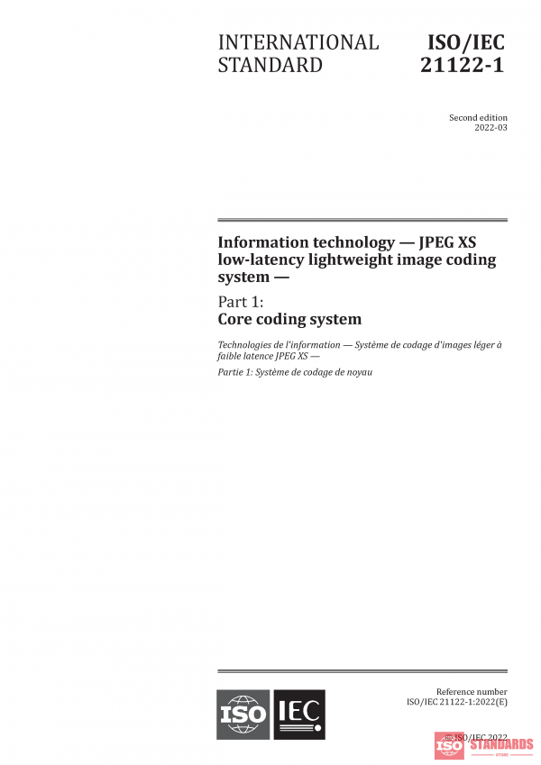 ISO/IEC 21122-1:2022 PDF