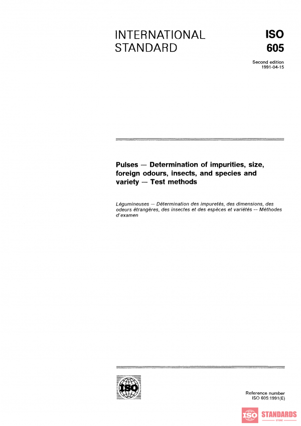 ISO 605:1991 PDF