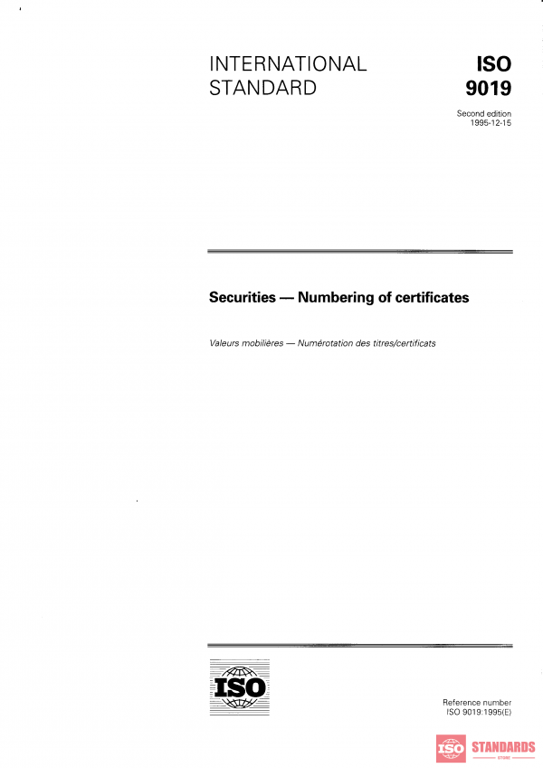 ISO 9019:1995 PDF