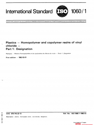 ISO 1060-1:1982 PDF
