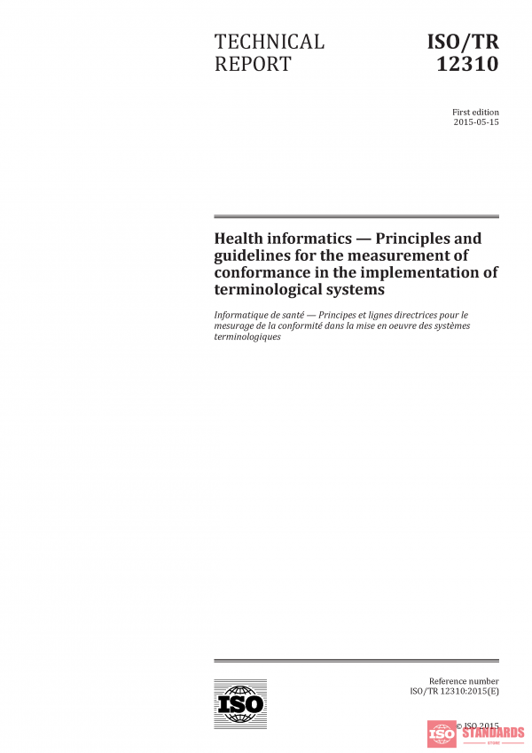 ISO/TR 12310:2015 PDF
