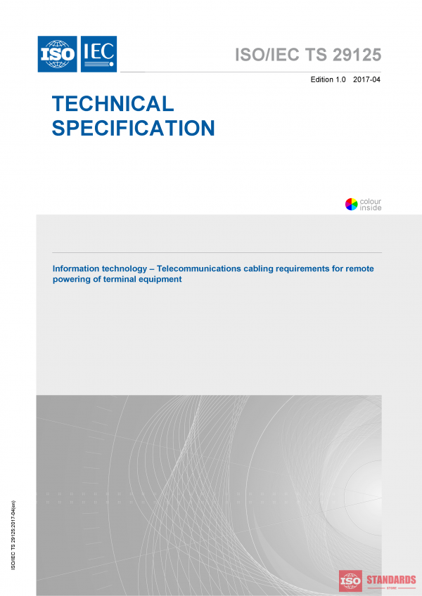 ISO/IEC TS 29125:2017 PDF