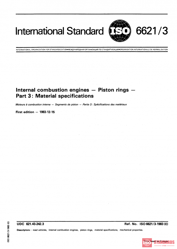 ISO 6621-3:1983 PDF