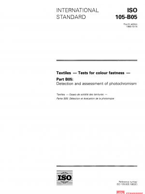 ISO 105-B05:1993 PDF