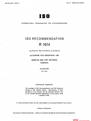 ISO/R 1614:1970 PDF