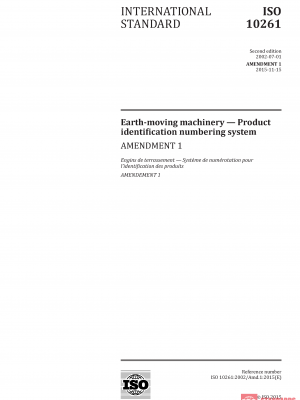 ISO 10261:2002/Amd 1:2015 PDF