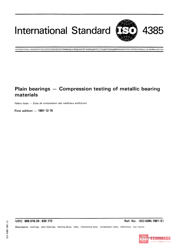 ISO 4385:1981 PDF