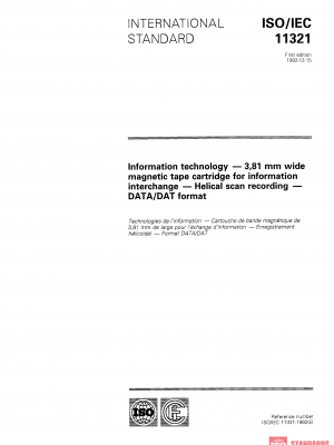 ISO/IEC 11321:1992 PDF
