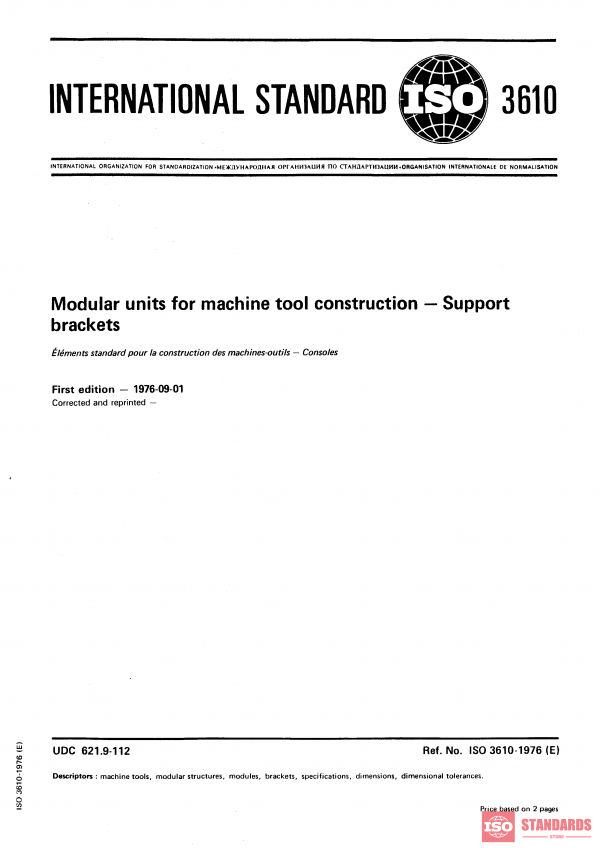 ISO 3610:1976 PDF