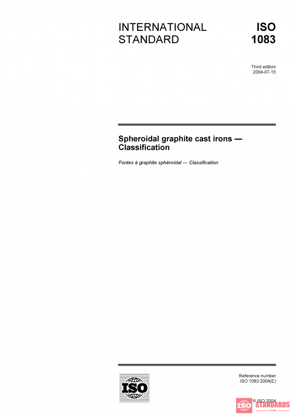 ISO 1083:2004 PDF