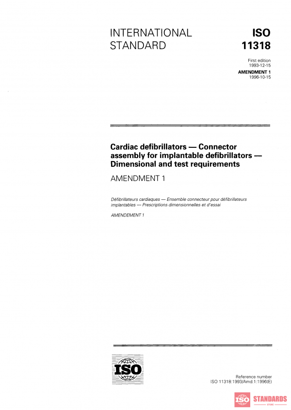 ISO 11318:1993/Amd 1:1996 PDF