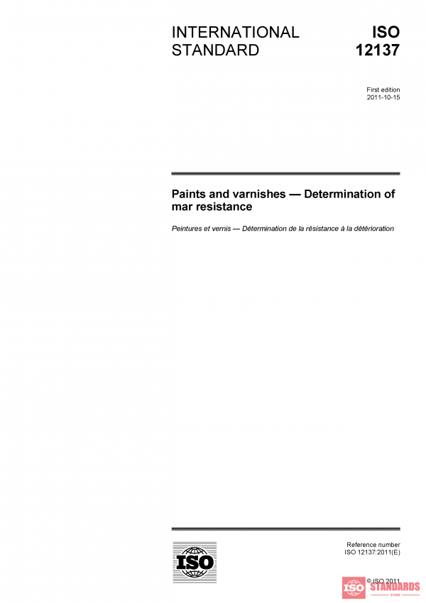 ISO 12137:2011 PDF
