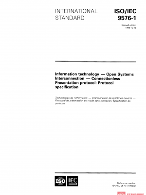 ISO/IEC 9576-1:1995 PDF