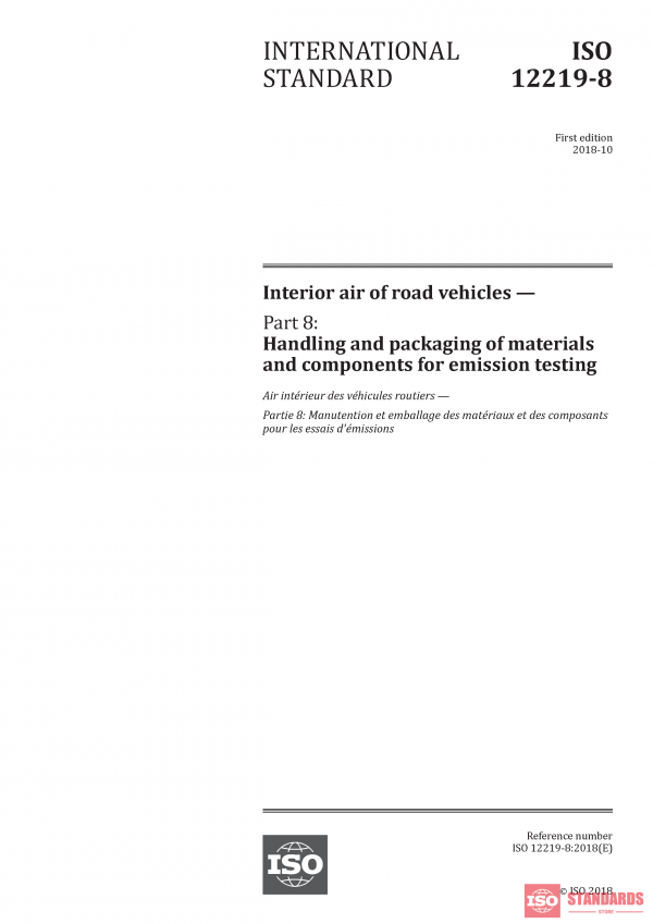 ISO 12219-8:2018 PDF