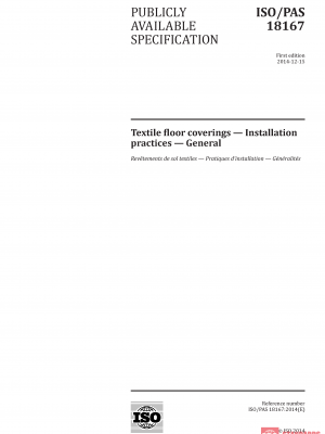 ISO/PAS 18167:2014 PDF