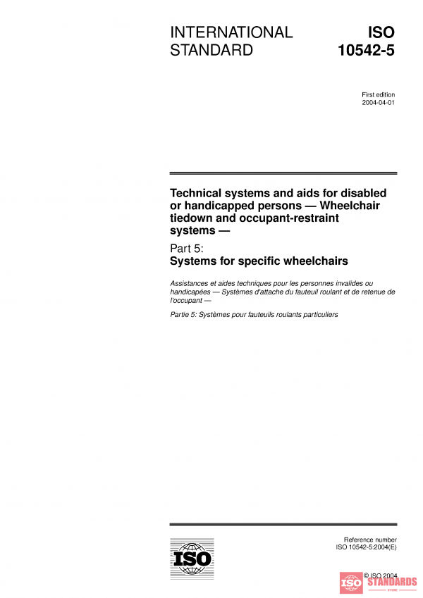 ISO 10542-5:2004 PDF
