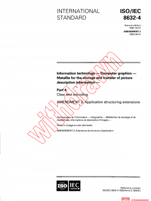 ISO/IEC 8632-4:1992/AMD2:1995 PDF