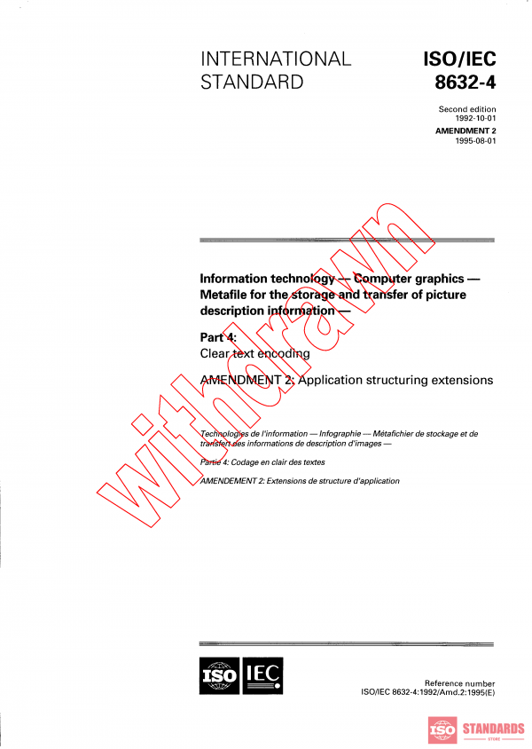 ISO/IEC 8632-4:1992/AMD2:1995 PDF