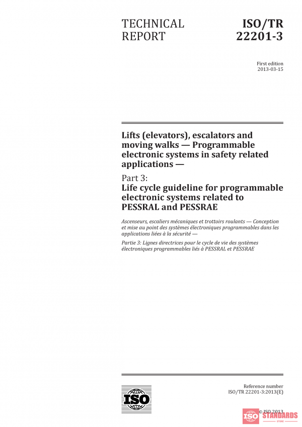 ISO/TR 22201-3:2013 PDF