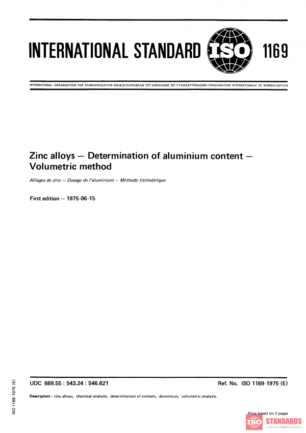 ISO 1169:1975 PDF