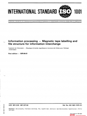 ISO 1001:1979 PDF