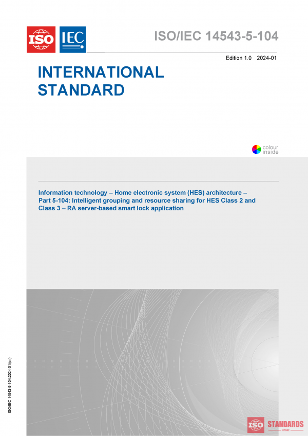 ISO/IEC 14543-5-104:2024 PDF