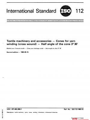 ISO 112:1983 PDF